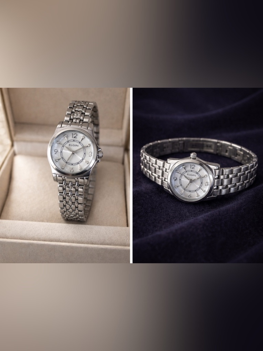 Elegant Silver Women's Watch by Lion